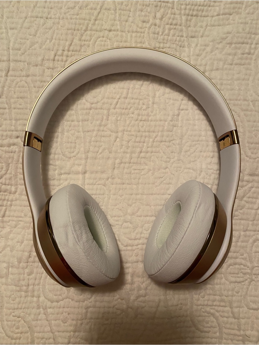 Beats by Dre Over-Ear Headphones - White & Gold